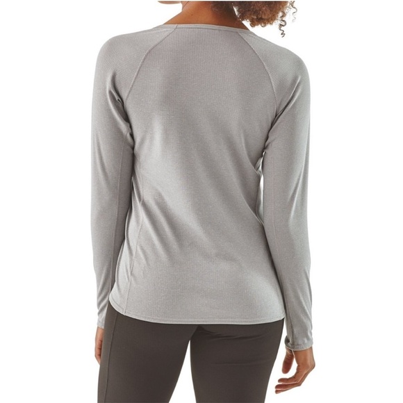 Patagonia Women's Capilene® Midweight Crew Gray Size Small - Picture 4 of 9